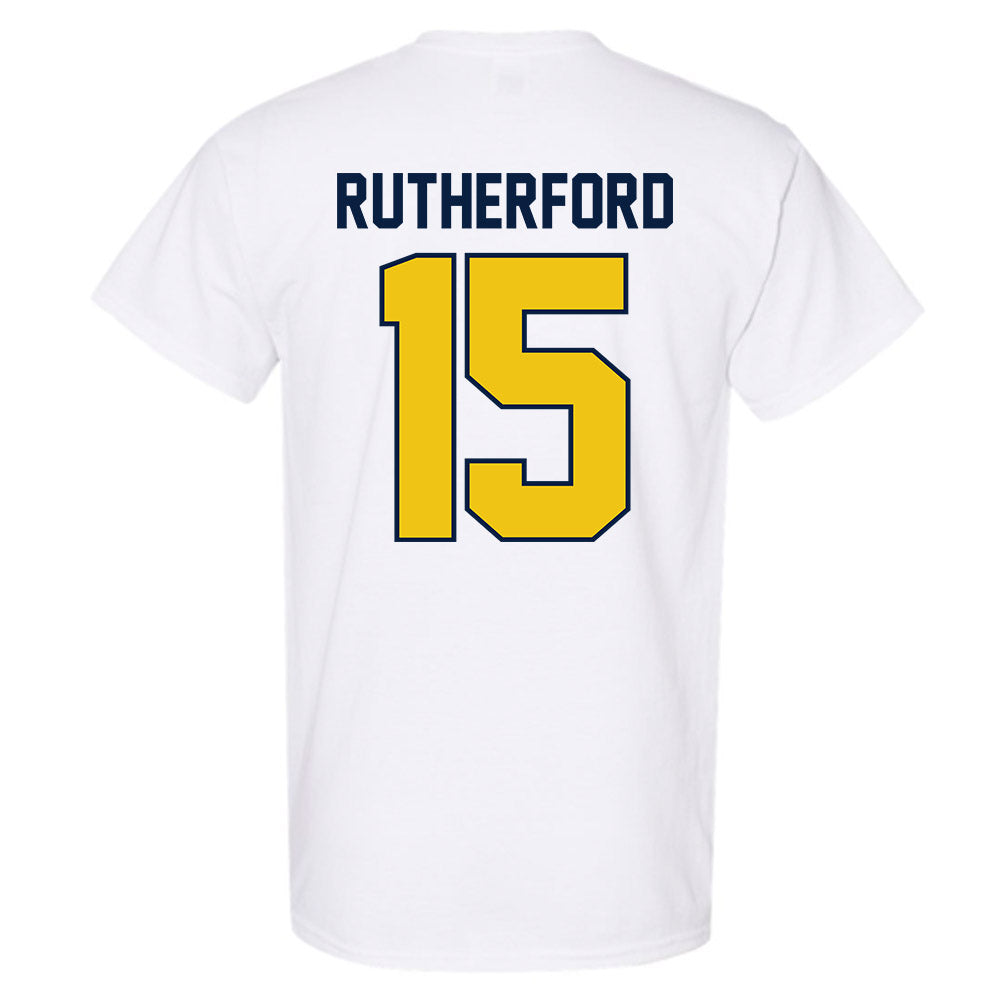 Michigan - NCAA Women's Lacrosse : Maya Rutherford - Classic Shersey T-Shirt-1