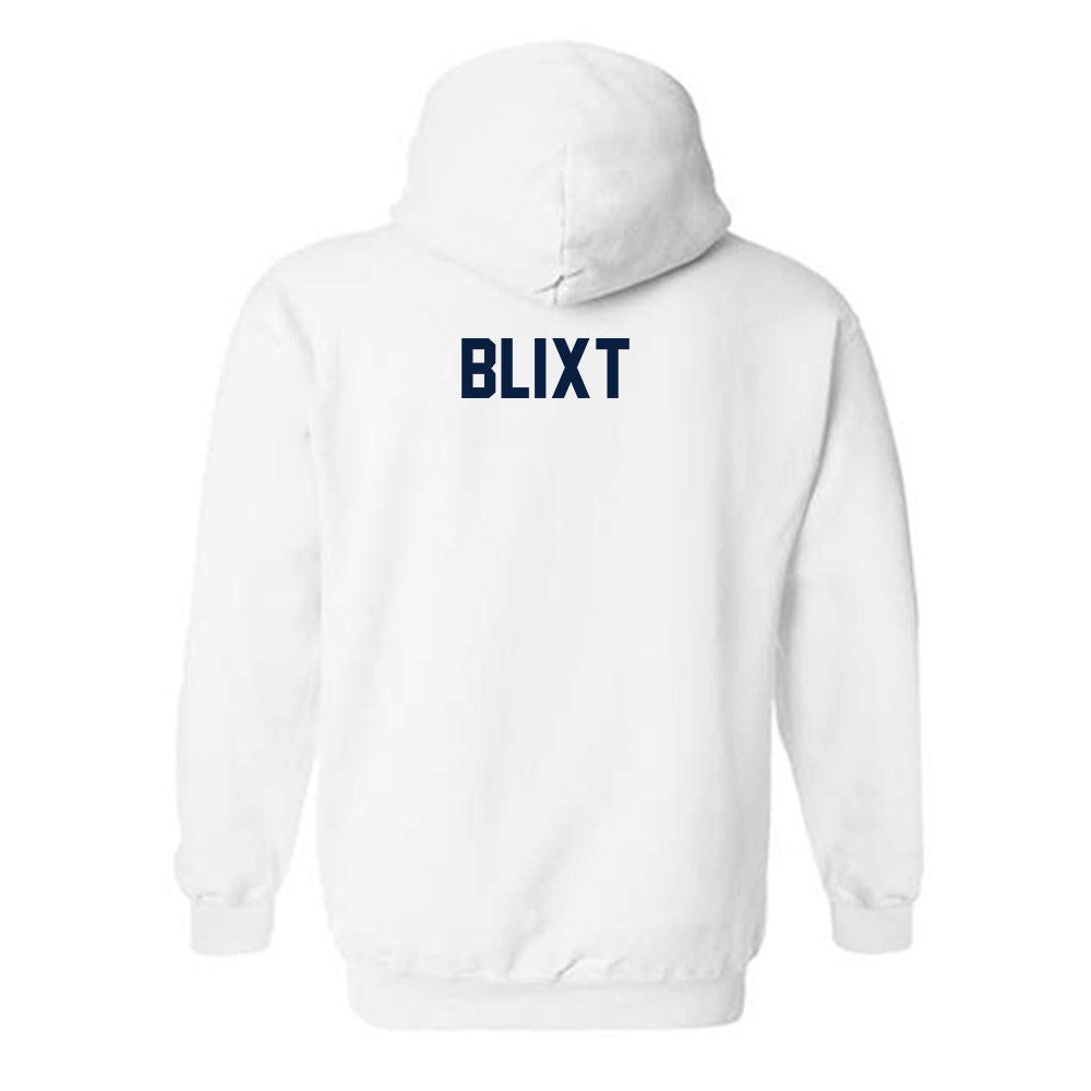 Michigan - NCAA Men's Gymnastics : Landen Blixt - Classic Shersey Hooded Sweatshirt-1