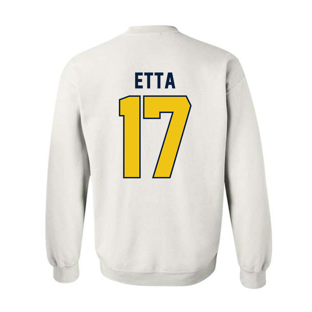 Michigan - NCAA Football : Enow Etta - Classic Shersey Crewneck Sweatshirt-1