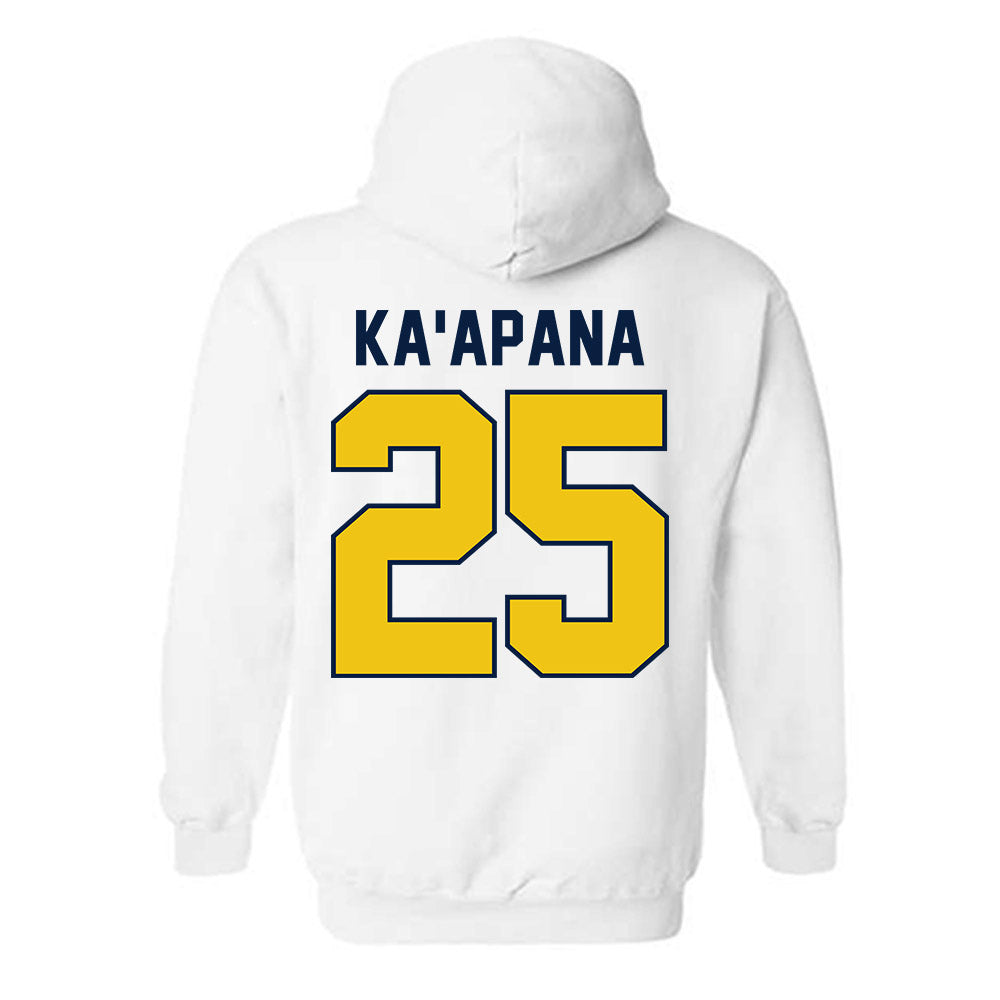 Michigan - NCAA Football : Micah Ka'apana - Classic Shersey Hooded Sweatshirt-1