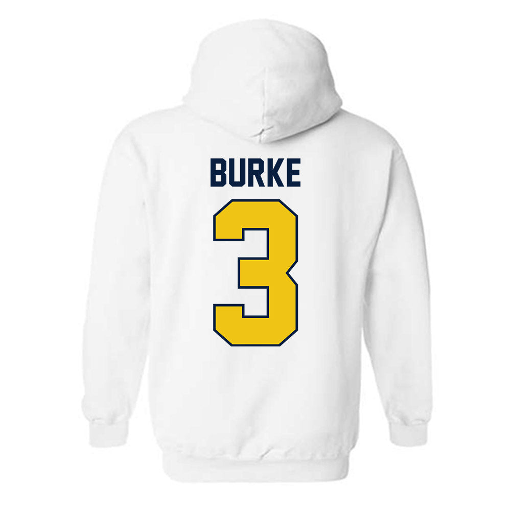 Michigan - NCAA Women's Lacrosse : Emma Burke - Classic Shersey Hooded Sweatshirt-1
