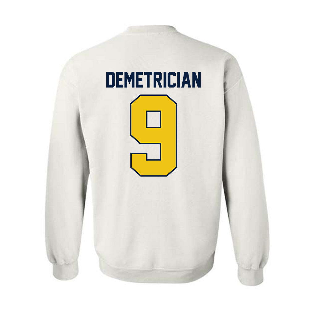 Michigan - NCAA Women's Volleyball : Ella Demetrician - Classic Shersey Crewneck Sweatshirt-1