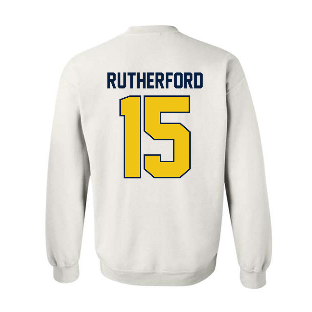 Michigan - NCAA Women's Lacrosse : Maya Rutherford - Classic Shersey Crewneck Sweatshirt-1