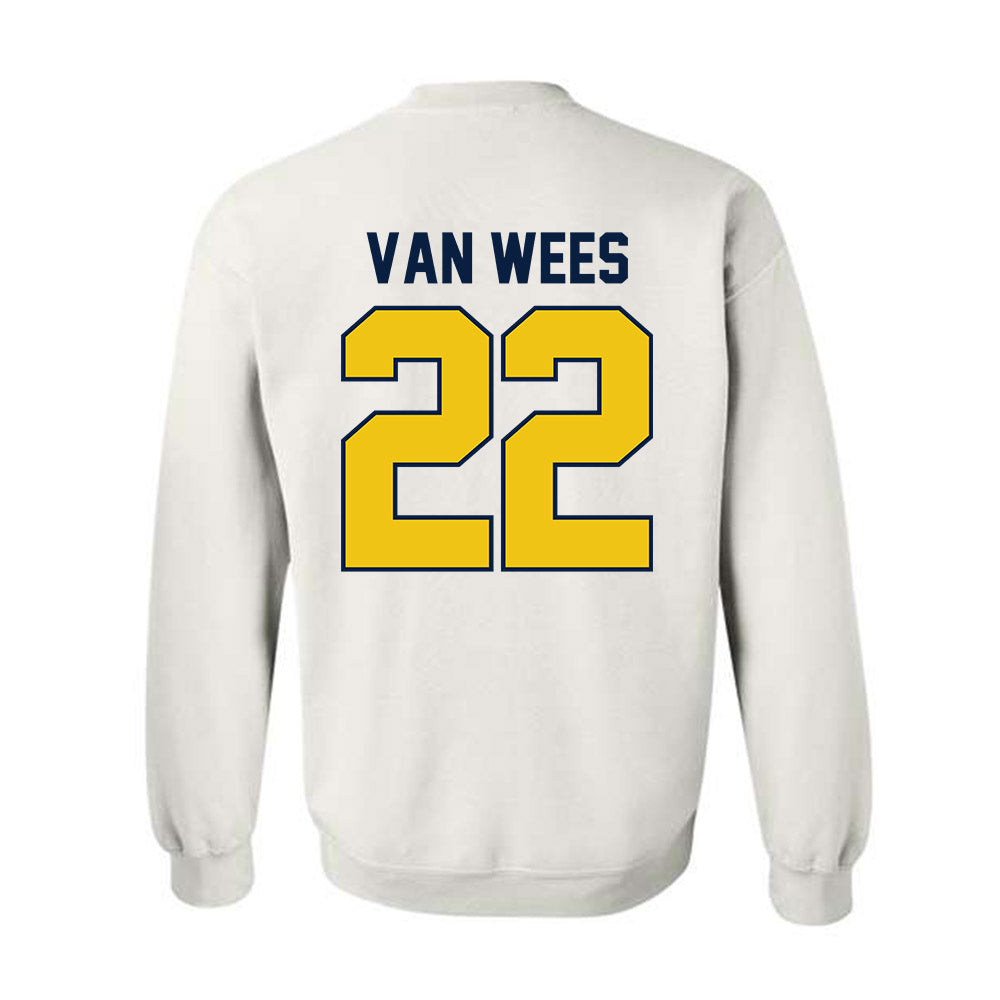 Michigan - NCAA Women's Lacrosse : Truus van Wees - Classic Shersey Crewneck Sweatshirt-1