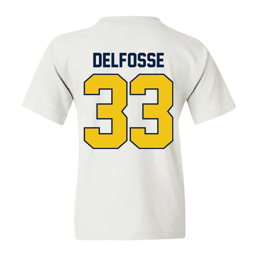 Michigan - NCAA Women's Basketball : Te'Yala Delfosse - Classic Shersey Youth T-Shirt-1