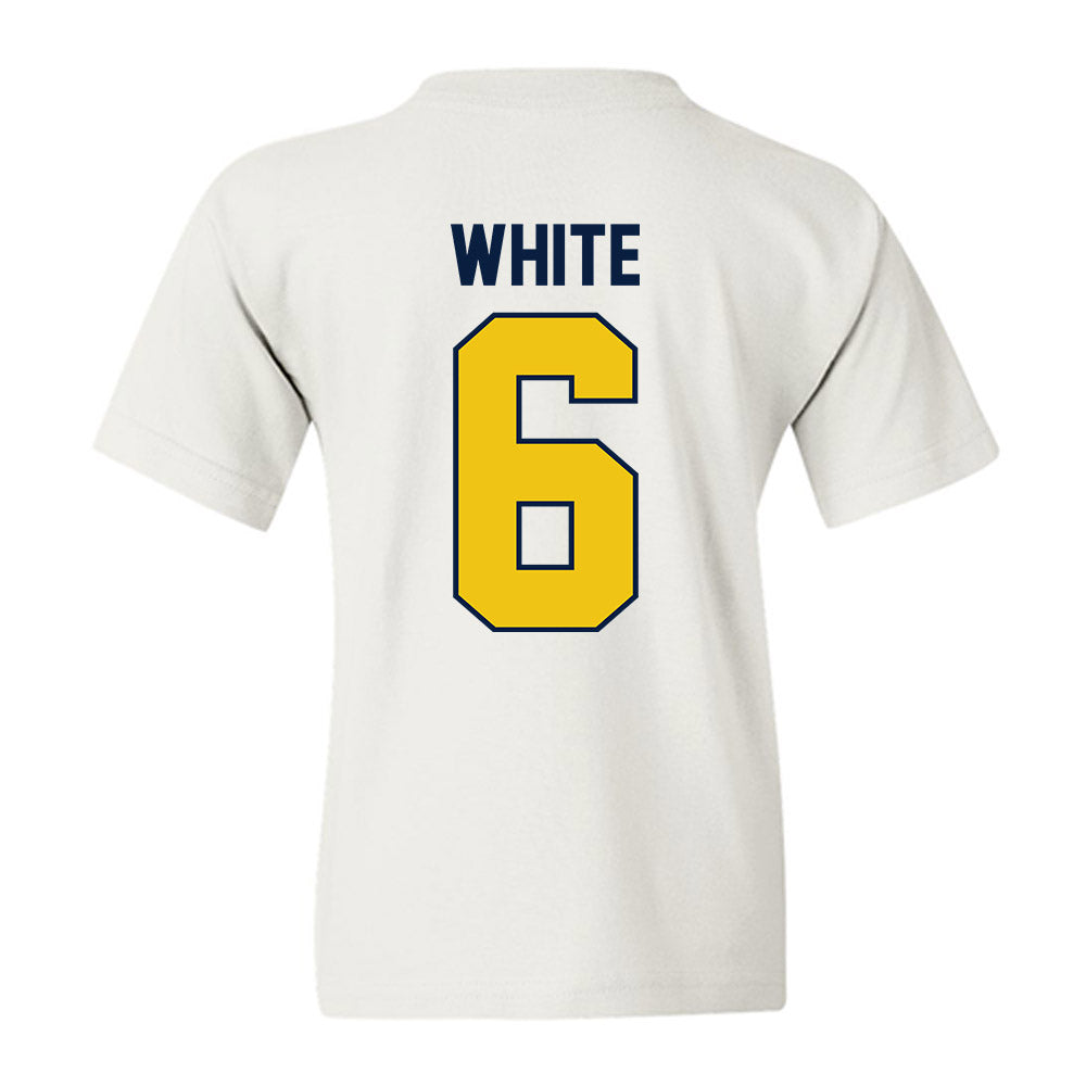 Michigan - NCAA Women's Volleyball : Ellie White - Classic Shersey Youth T-Shirt-1