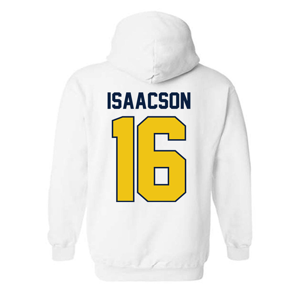 Michigan - NCAA Women's Lacrosse : Kassidy Isaacson - Classic Shersey Hooded Sweatshirt-1