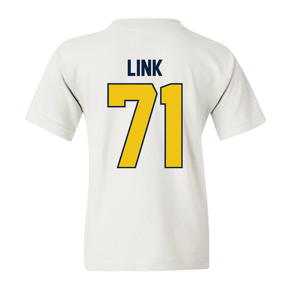 Michigan - NCAA Football : Evan Link - Classic Shersey Youth T-Shirt-1