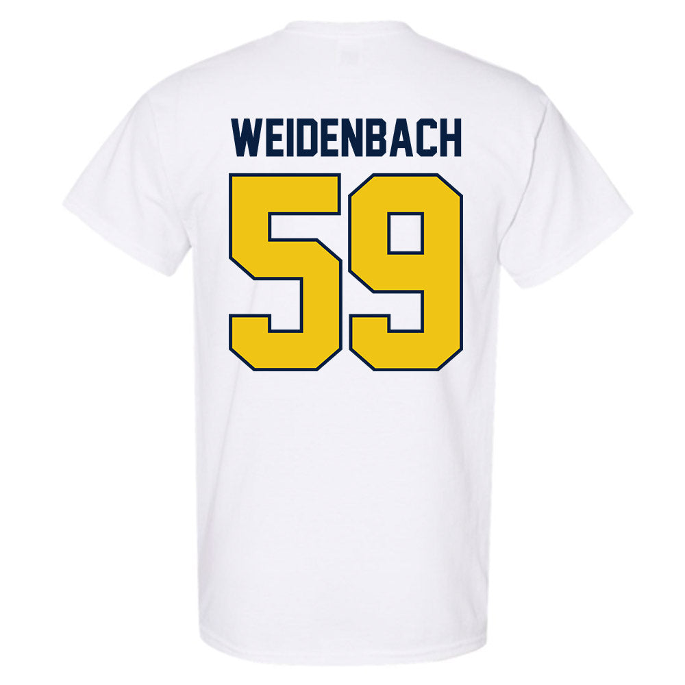 Michigan - NCAA Football : John Weidenbach - Classic Shersey T-Shirt-1