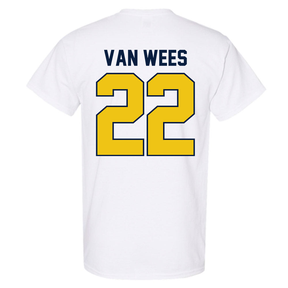 Michigan - NCAA Women's Lacrosse : Truus van Wees - Classic Shersey T-Shirt-1