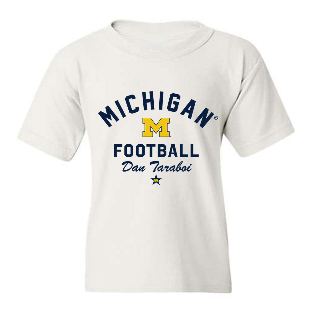 Michigan - NCAA Football : Dan Taraboi - Classic Shersey Youth T-Shirt-0