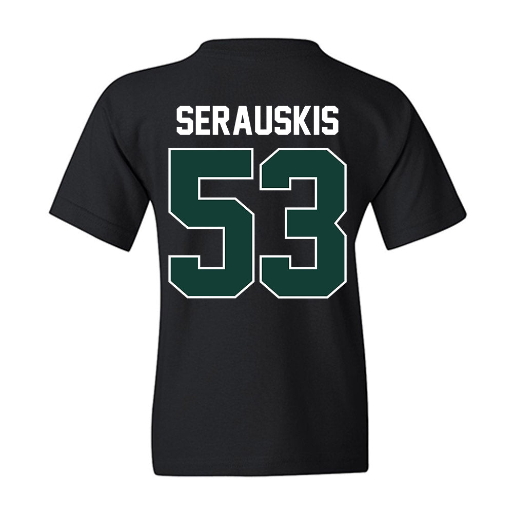 Michigan State - NCAA Football : Trey Serauskis - Classic Shersey Youth T-Shirt-7