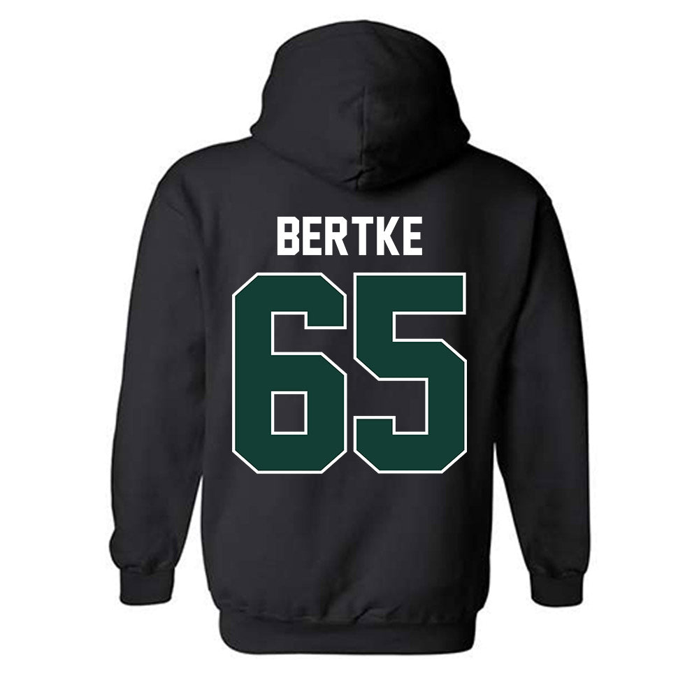 Michigan State - NCAA Football : Cole Bertke - Classic Shersey Hooded Sweatshirt-7