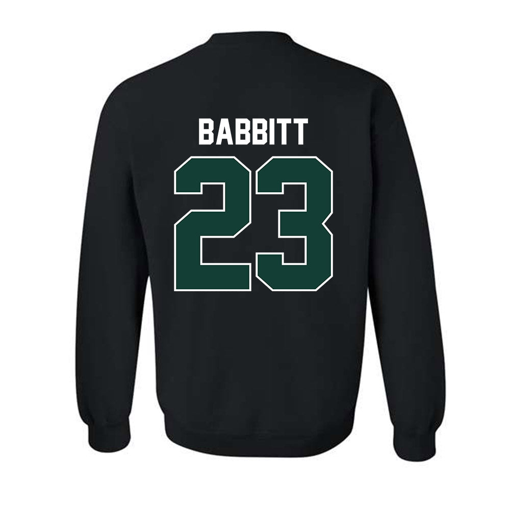 Michigan State - NCAA Football : Peyton Babbitt - Classic Shersey Crewneck Sweatshirt-7