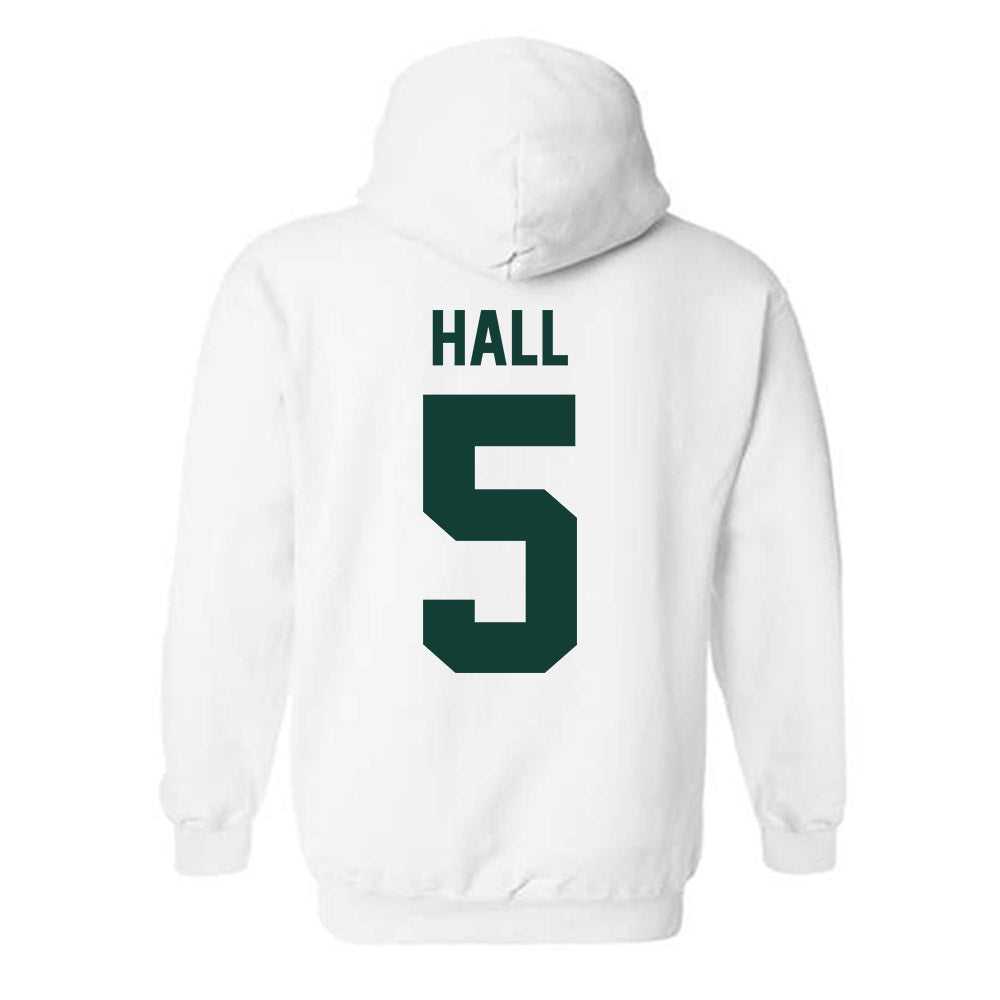 Michigan State - NCAA Football : Jordan Hall - Classic Shersey Hooded Sweatshirt-1