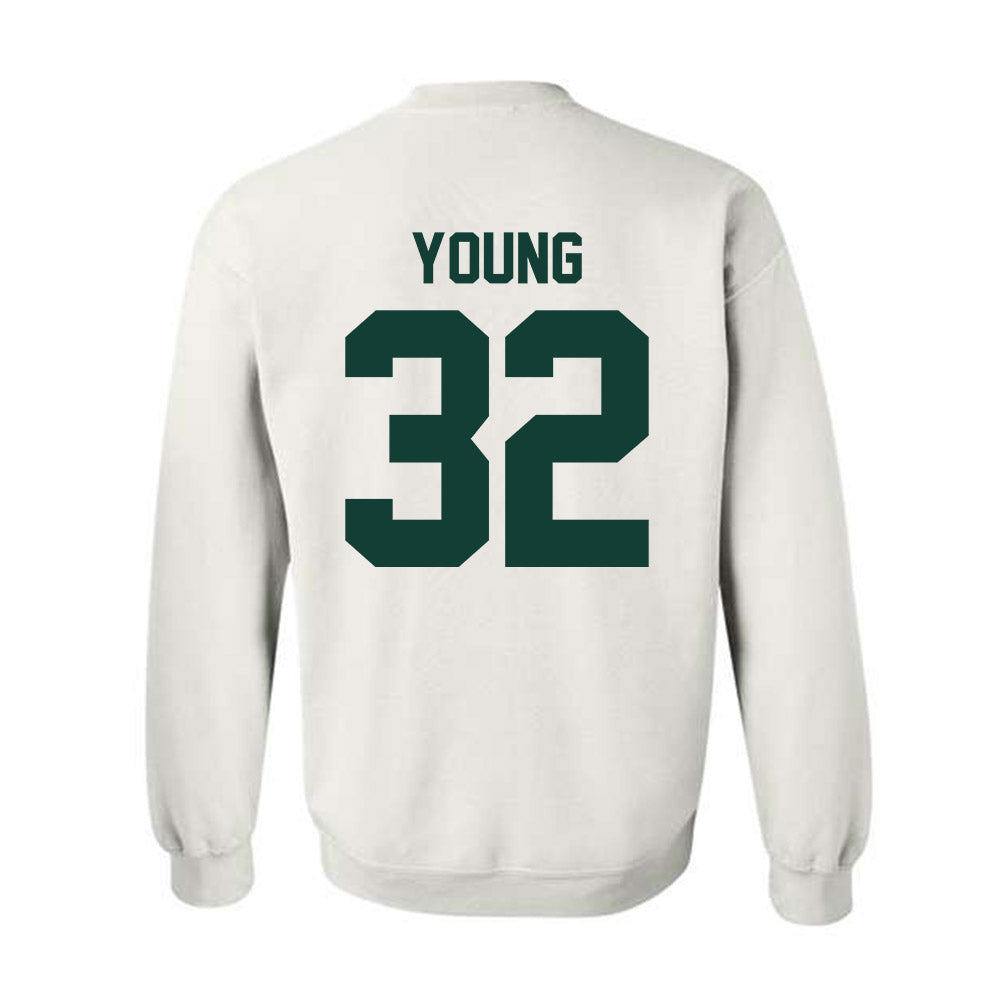 Michigan State - NCAA Football : Evan Young - Classic Shersey Crewneck Sweatshirt-1