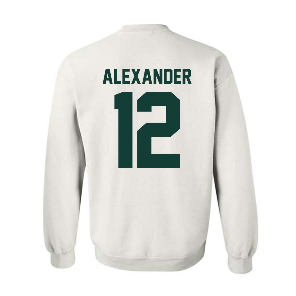 Michigan State - NCAA Women's Basketball : Isa Alexander - Classic Shersey Crewneck Sweatshirt-1