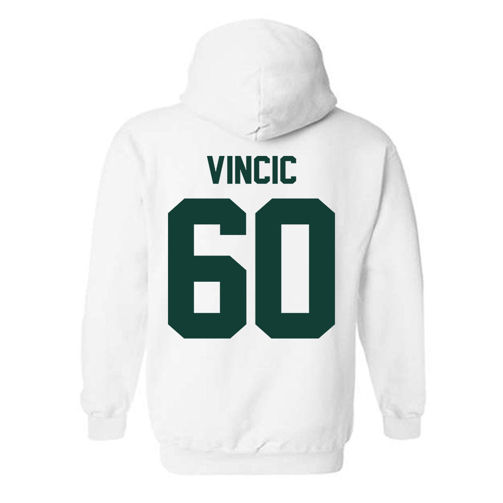 Michigan State - NCAA Football : Luka Vincic - Classic Shersey Hooded Sweatshirt-1