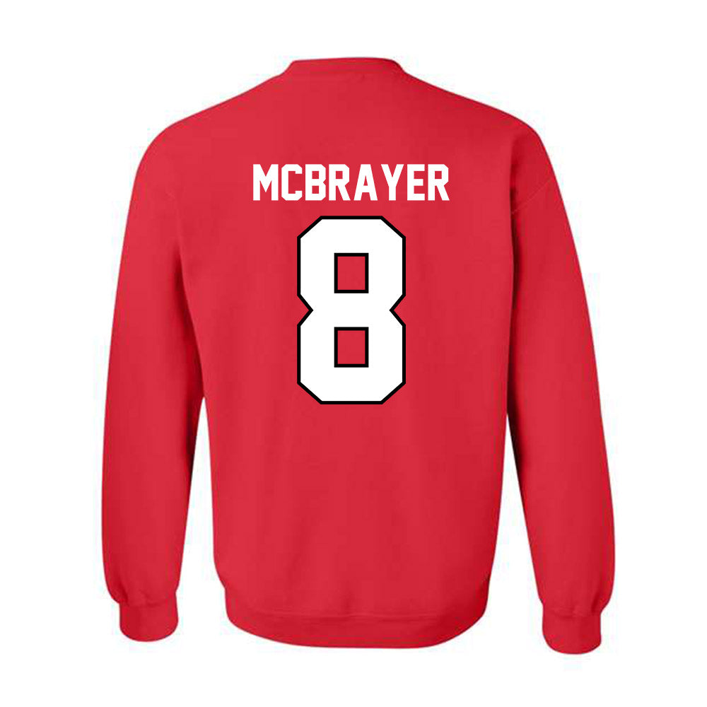 Ohio State - NCAA Men's Ice Hockey : Nathan McBrayer - Classic Shersey Crewneck Sweatshirt-1