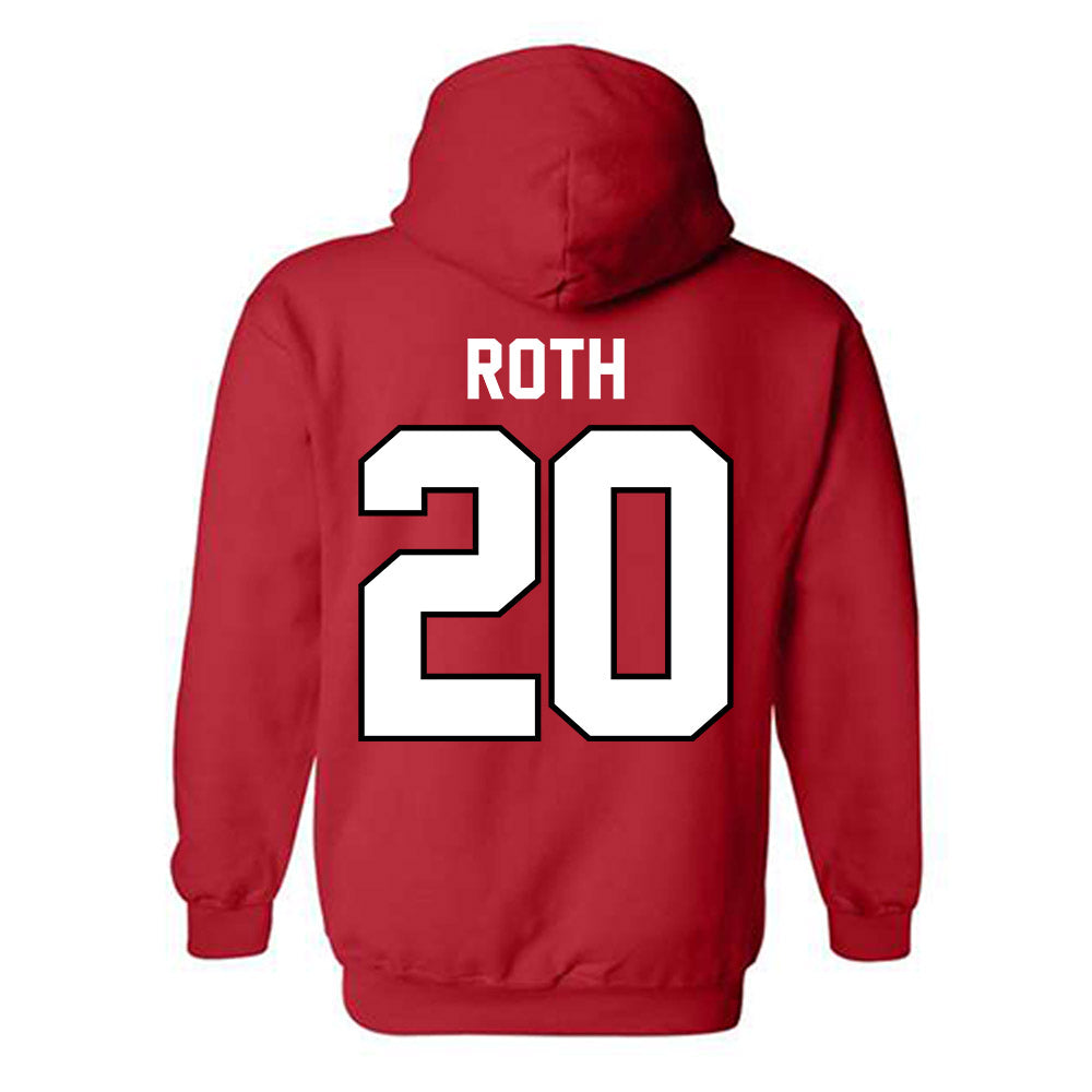 Ohio State - NCAA Women's Ice Hockey : Maria Roth - Classic Shersey Hooded Sweatshirt-1