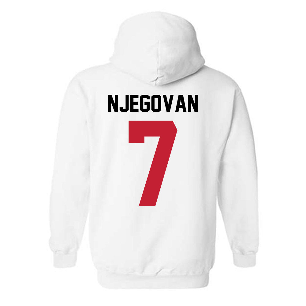 Ohio State - NCAA Men's Basketball : Ivan Njegovan - Classic Shersey Hooded Sweatshirt-1