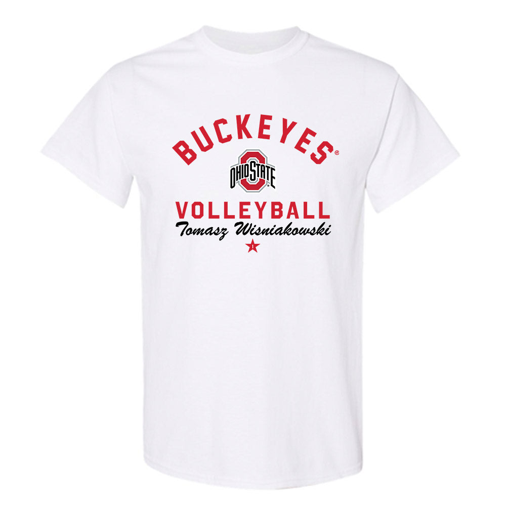 Ohio State - NCAA Men's Volleyball : Tomasz Wisniakowski - Classic Shersey T-Shirt-0