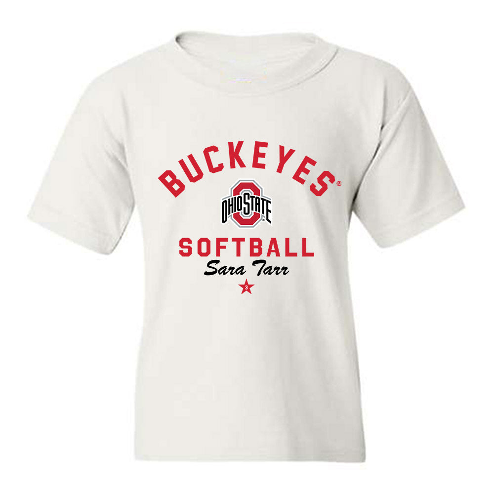 Ohio State - NCAA Softball : Sara Tarr - Classic Shersey Youth T-Shirt-0