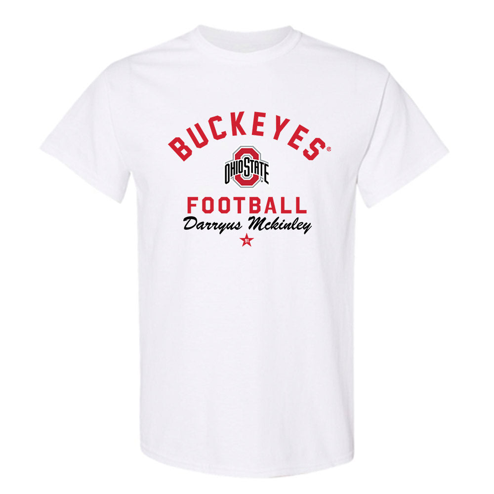 Ohio State - NCAA Football : Darryus Mckinley - Classic Shersey T-Shirt-0