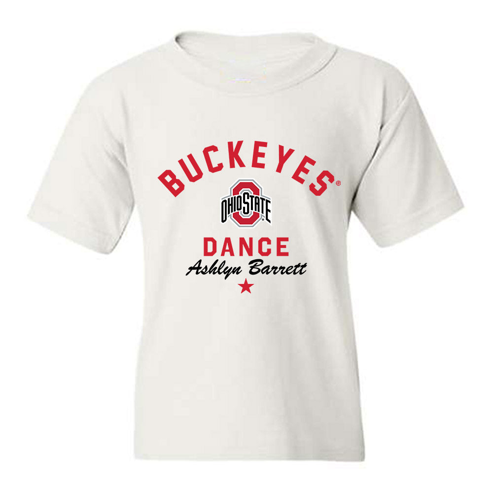 Ohio State - Dance Team : Ashlyn Barrett - Classic Shersey Youth T-Shirt-0