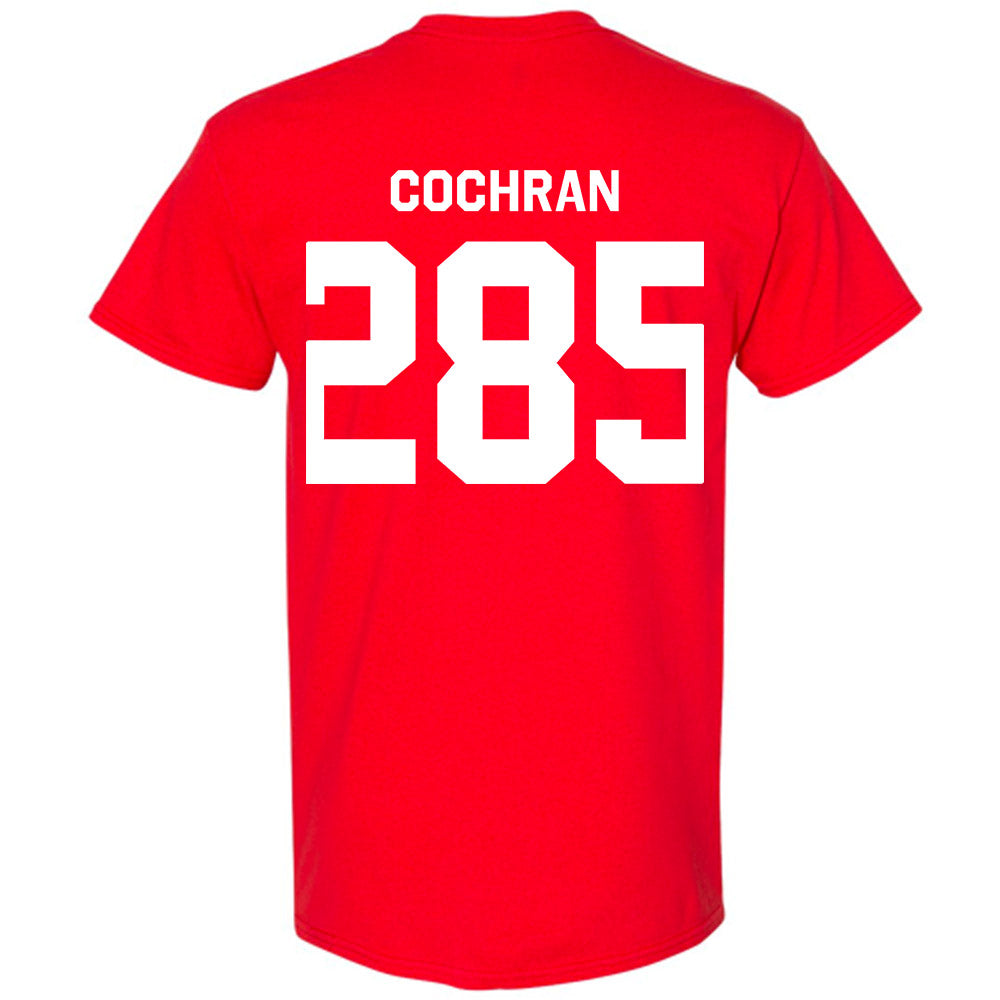 Nebraska - NCAA Wrestling : Lucas Cochran - Classic Shersey T-Shirt-3