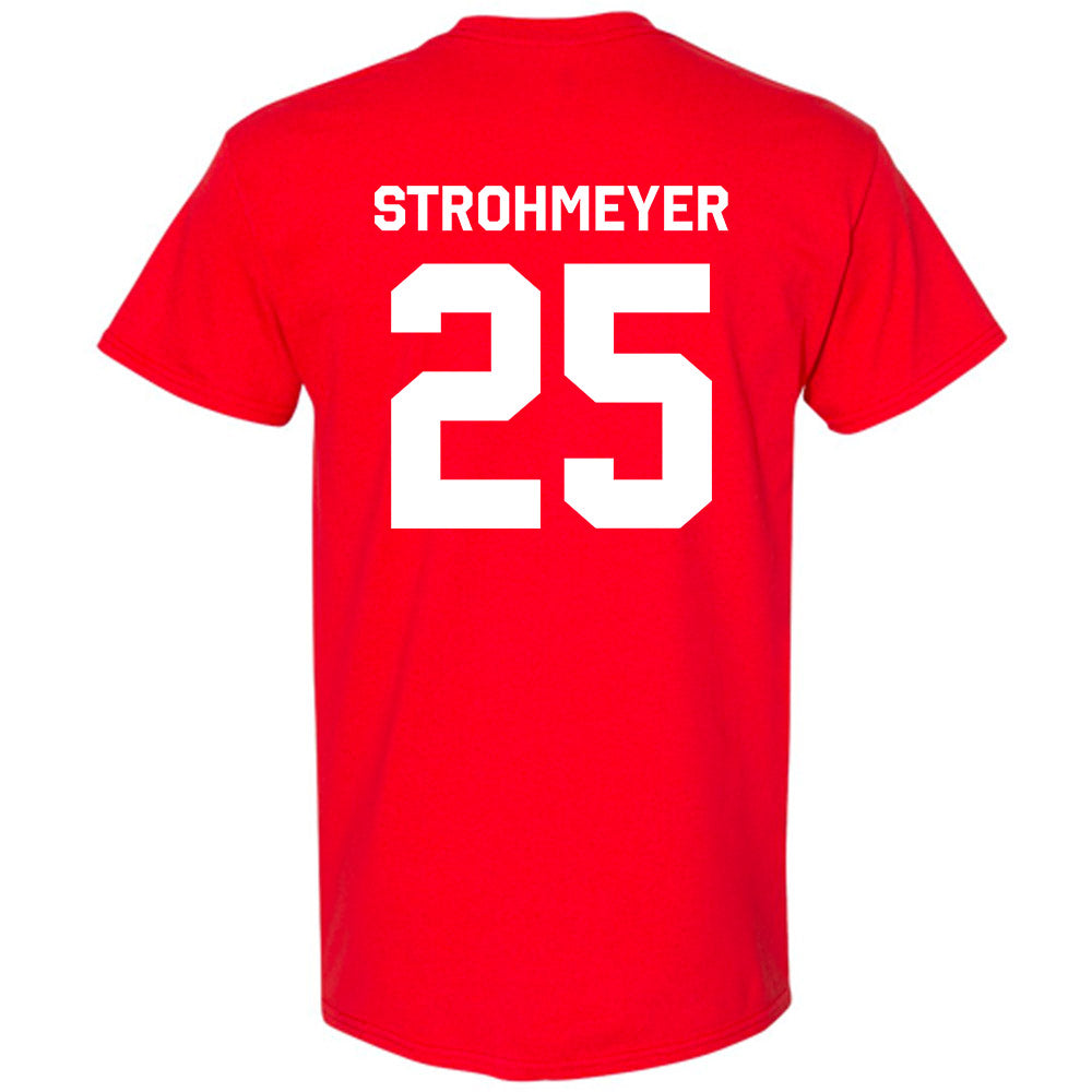 Nebraska - NCAA Baseball : Reed Strohmeyer - Classic Shersey T-Shirt-1