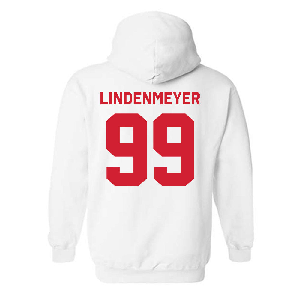 Nebraska - NCAA Football : Luke Lindenmeyer - Classic Shersey Hooded Sweatshirt-1