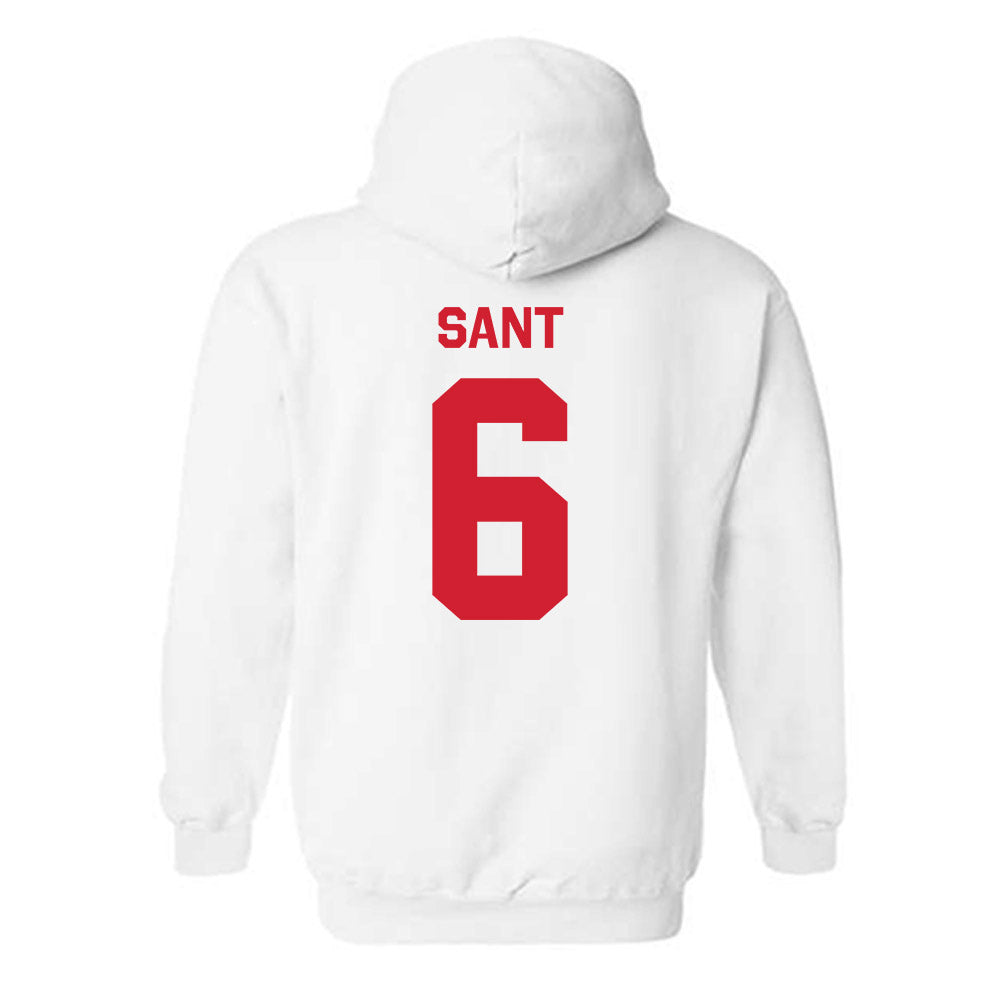 Nebraska - NCAA Women's Soccer : Sadie Sant - Classic Shersey Hooded Sweatshirt-1