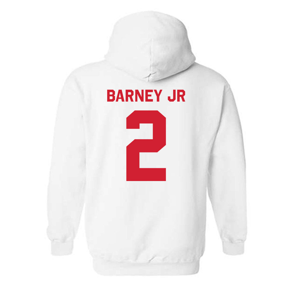 Nebraska - NCAA Football : Jacory Barney Jr - Classic Shersey Hooded Sweatshirt-1