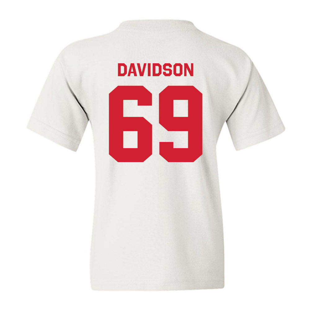 Nebraska - NCAA Football : Landen Davidson - Classic Shersey Youth T-Shirt-1