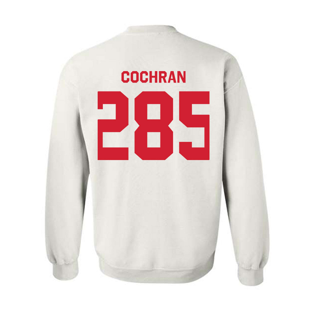 Nebraska - NCAA Wrestling : Lucas Cochran - Classic Shersey Crewneck Sweatshirt-1