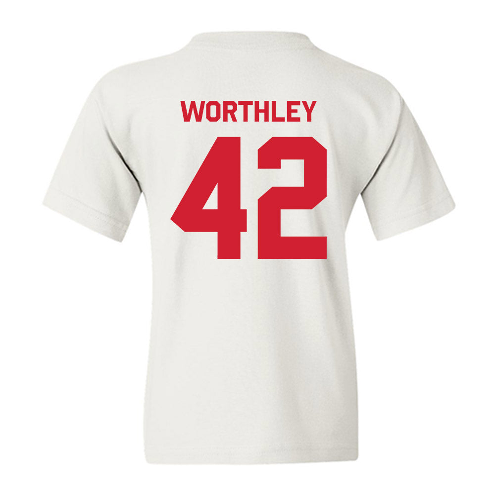 Nebraska - NCAA Baseball : Jalen Worthley - Classic Shersey Youth T-Shirt-1