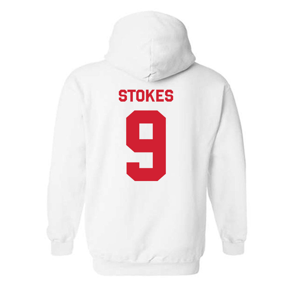 Nebraska - NCAA Baseball : Rhett Stokes - Classic Shersey Hooded Sweatshirt-1
