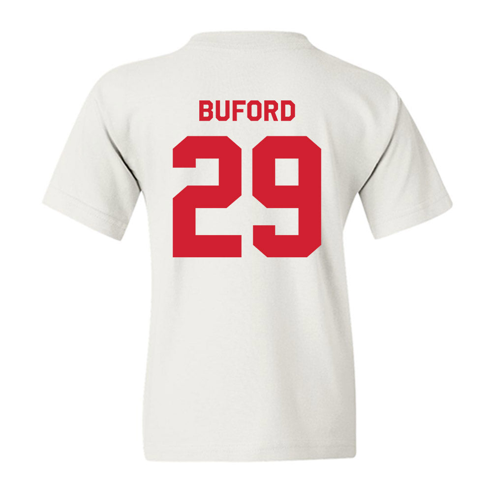 Nebraska - NCAA Football : Mario Buford - Classic Shersey Youth T-Shirt-1