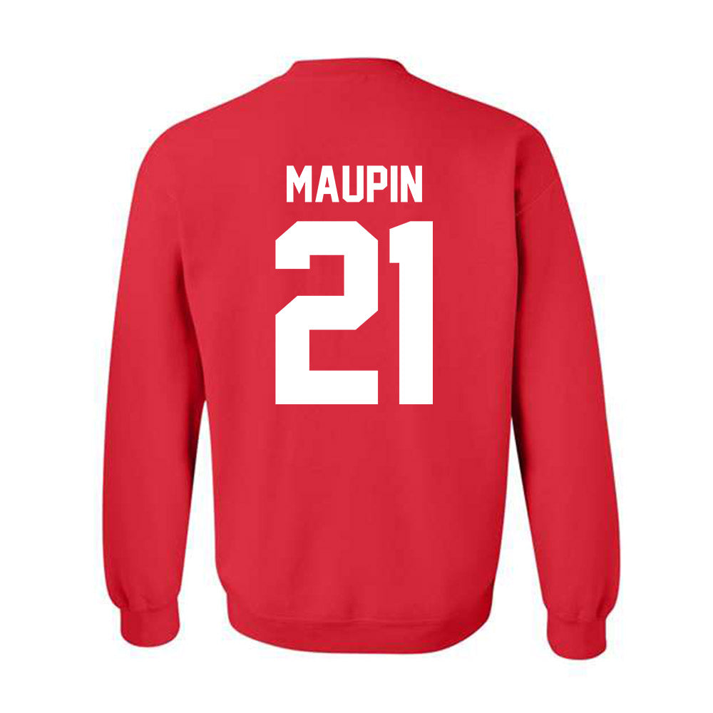 Nebraska - NCAA Women's Basketball : Eliza Maupin - Classic Shersey Crewneck Sweatshirt-1