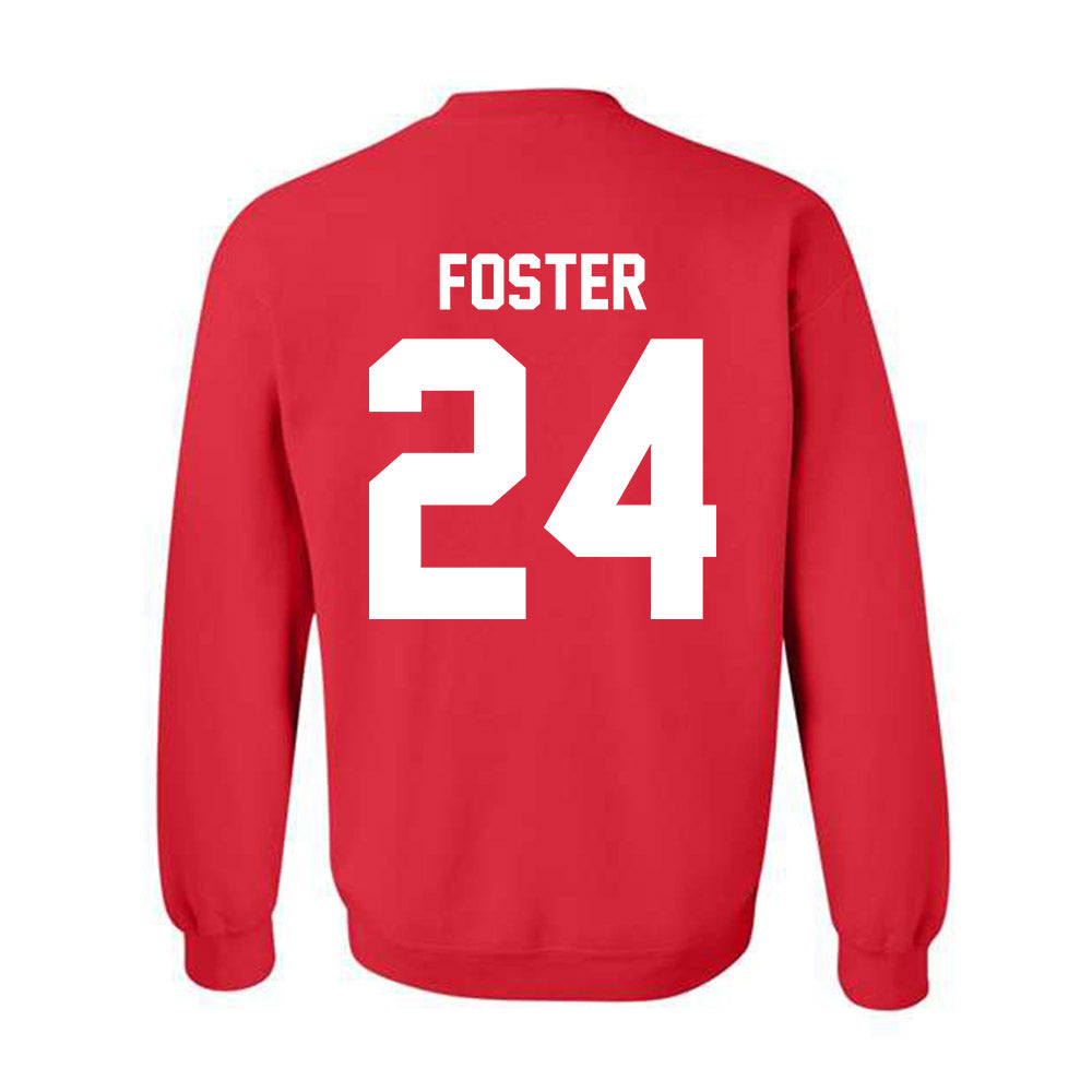 Nebraska - NCAA Football : Dexter Foster - Classic Shersey Crewneck Sweatshirt-3
