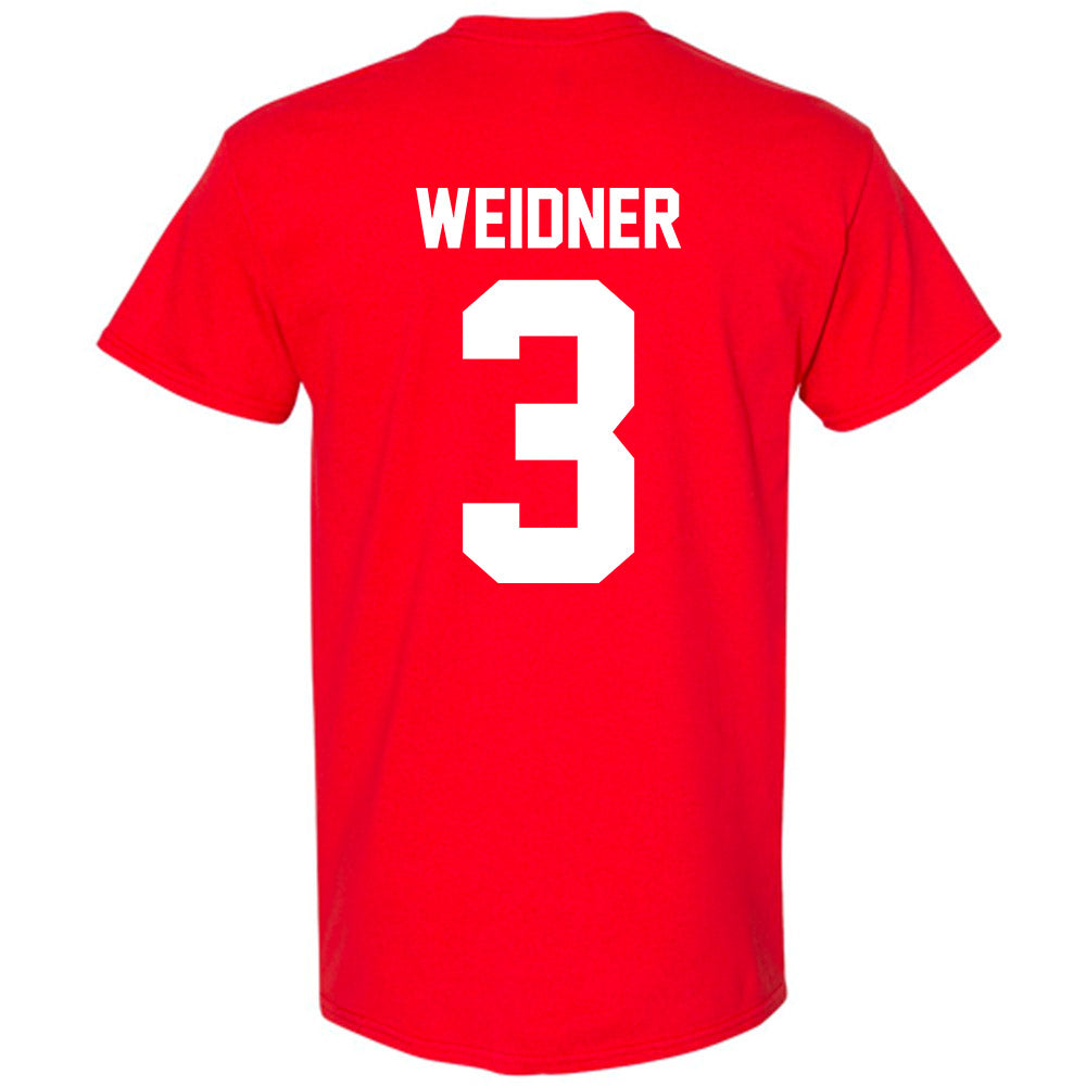 Nebraska - NCAA Women's Basketball : Allison Weidner - Classic Shersey T-Shirt-1