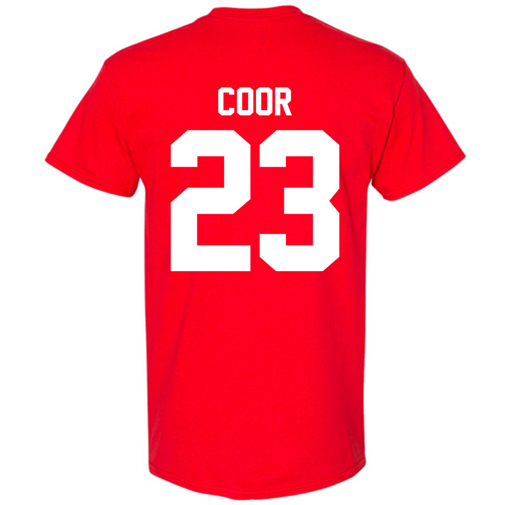 Nebraska - NCAA Softball : Hannah Coor - Classic Shersey T-Shirt-1