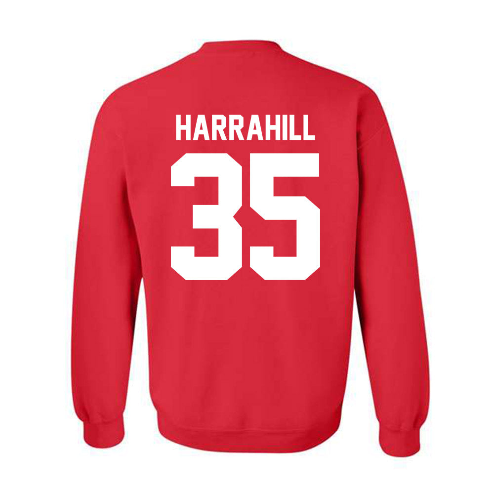 Nebraska - NCAA Baseball : Ryan Harrahill - Classic Shersey Crewneck Sweatshirt-1