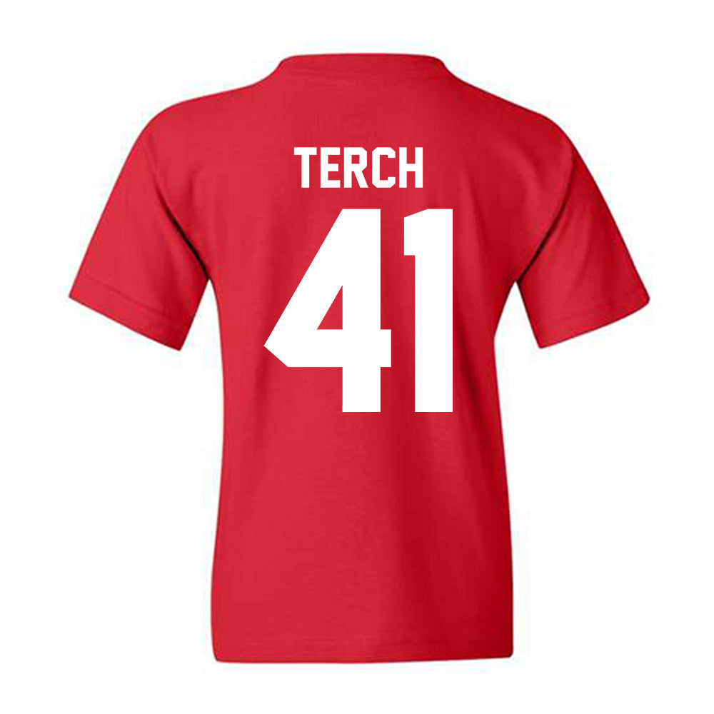 Nebraska - NCAA Football : Tanner Terch - Classic Shersey Youth T-Shirt-3