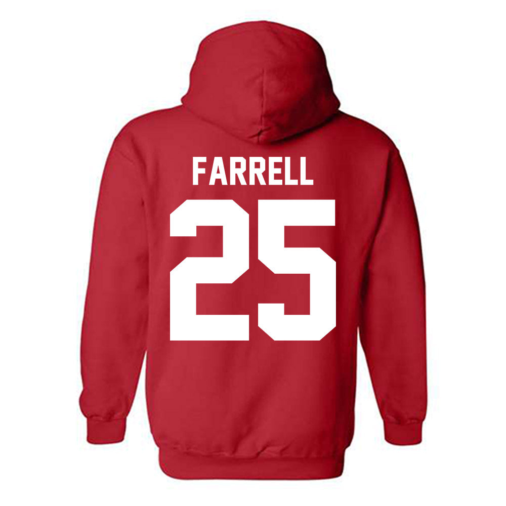 Nebraska - NCAA Softball : Jesse Farrell - Classic Shersey Hooded Sweatshirt-3