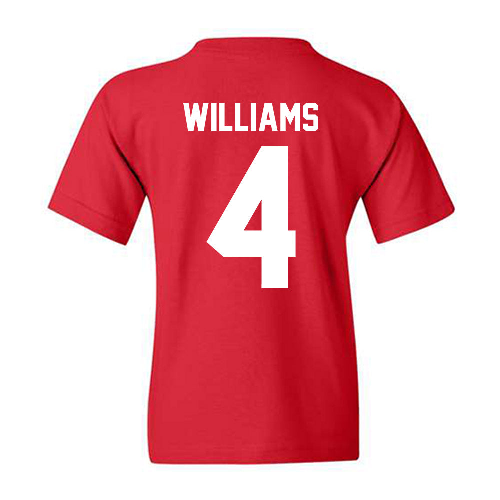 Nebraska - NCAA Women's Soccer : Karli Williams - Classic Shersey Youth T-Shirt-1