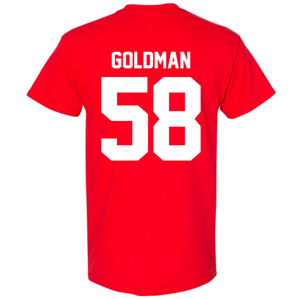 Nebraska - NCAA Football : Mason Goldman - Classic Shersey T-Shirt-1
