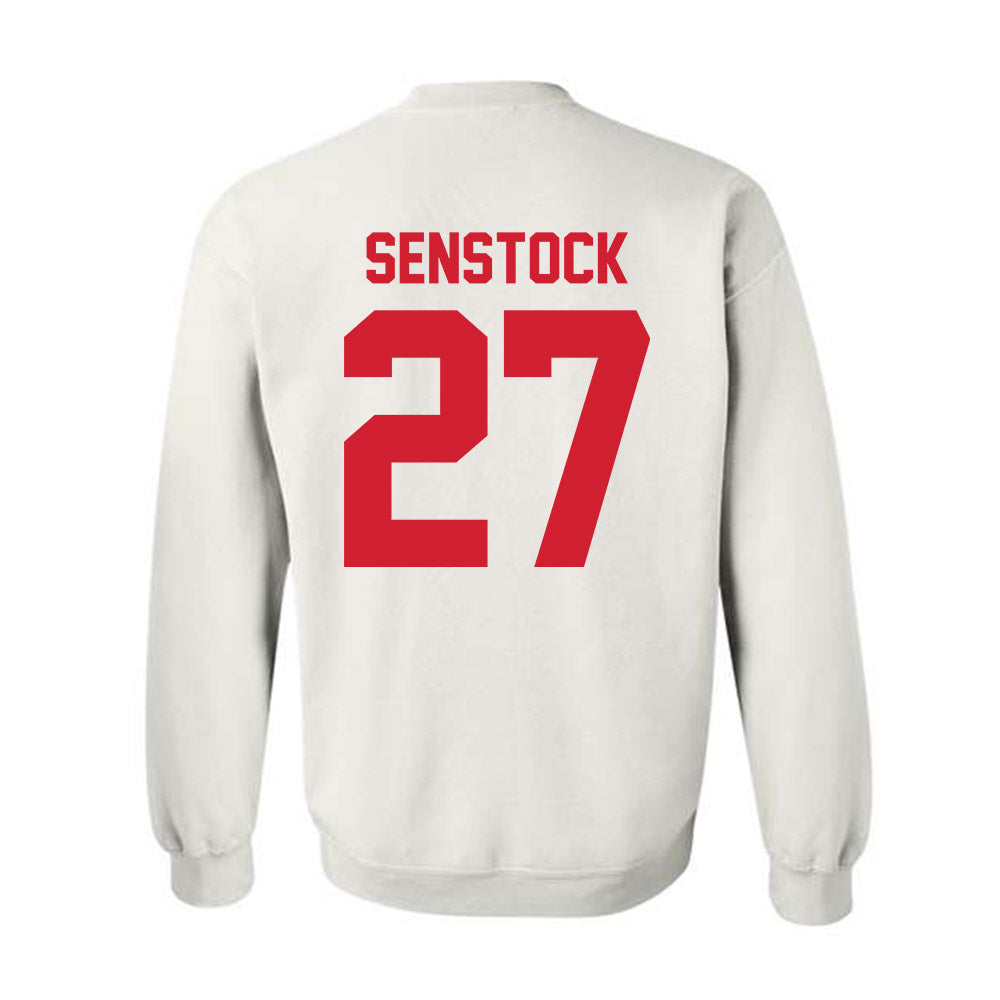 Nebraska - NCAA Baseball : Joey Senstock - Classic Shersey Crewneck Sweatshirt-1