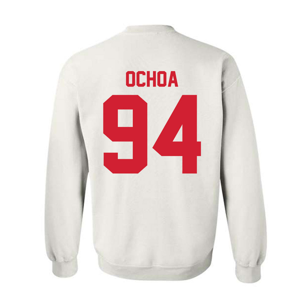 Nebraska - NCAA Football : Jordan Ochoa - Classic Shersey Crewneck Sweatshirt-1